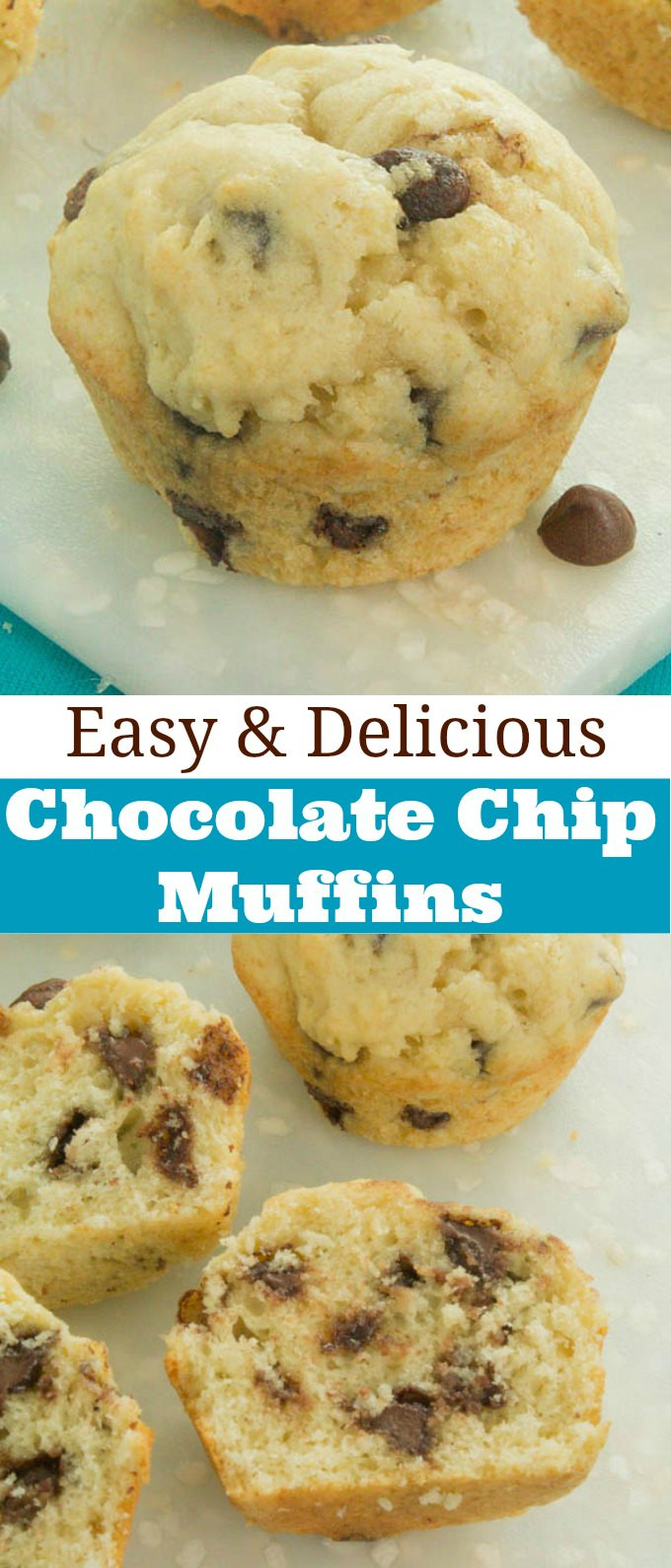 Easy Chocolate Chip Muffins
 Easy Chocolate Chip Muffins Gal on a Mission