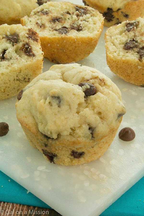 Easy Chocolate Chip Muffins
 Easy Chocolate Chip Muffins Gal on a Mission