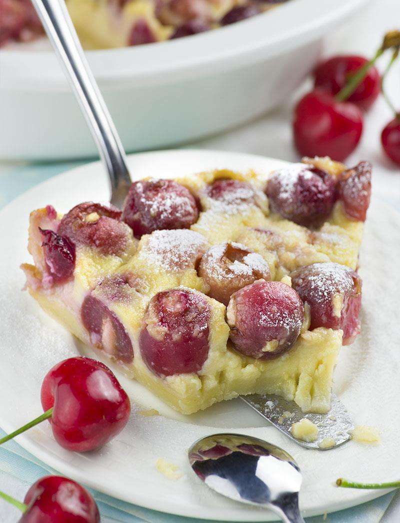 Easy Chocolate Desserts
 Cherry Clafoutis