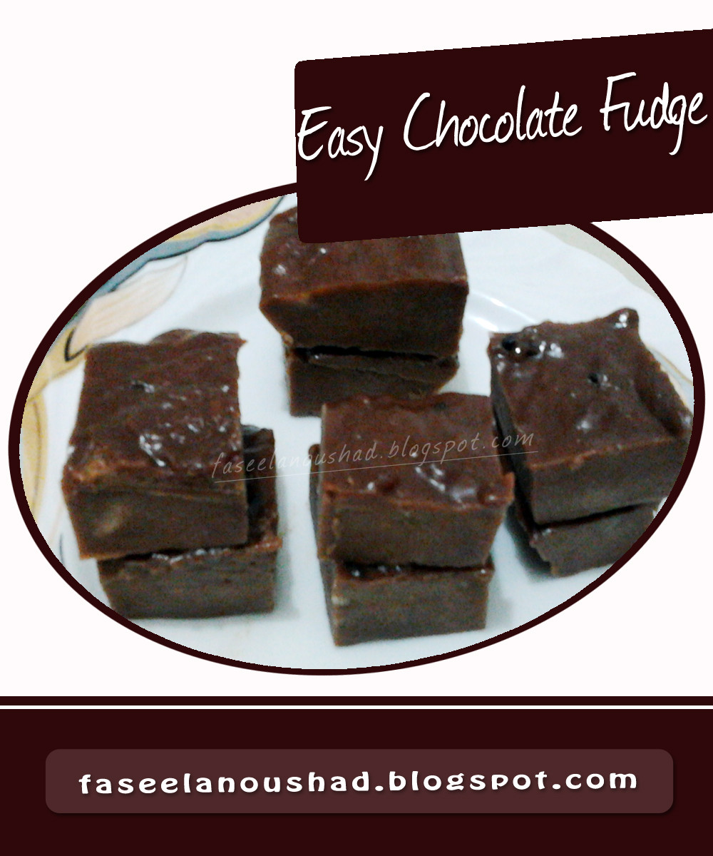 Easy Chocolate Fudge Recipe With Cocoa Powder
 GOOD FOOD ENDS WITH GOOD TALK Easy Chocolate Fudge