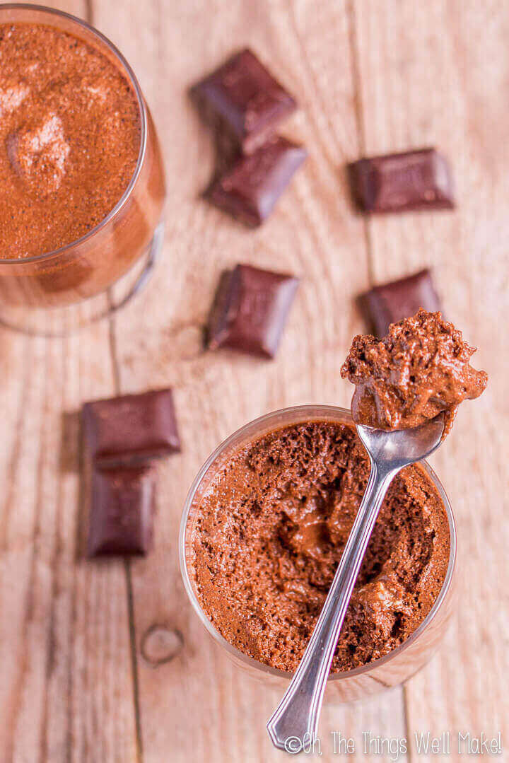 Easy Chocolate Mousse Recipe
 Two Ingre nt Easy Chocolate Mousse Recipe Oh The