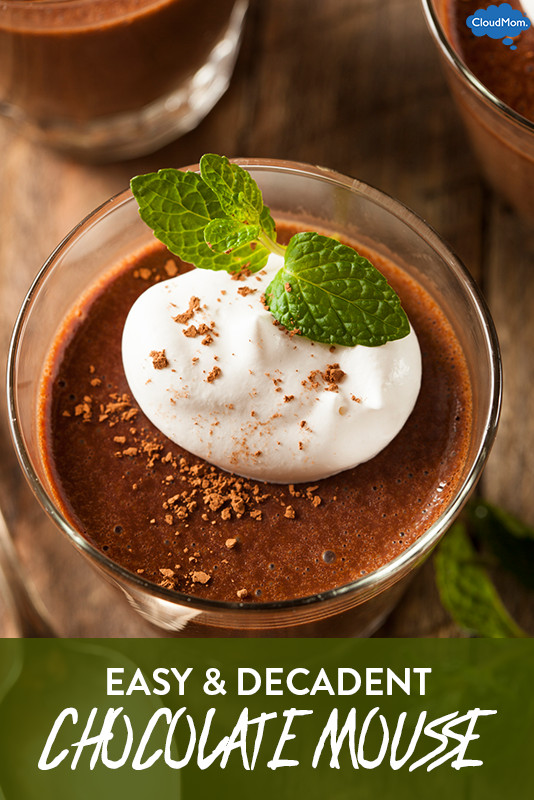 Easy Chocolate Mousse Recipe
 super easy chocolate mousse