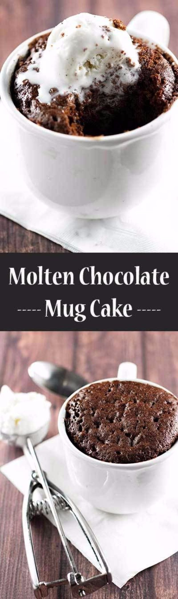 Easy Chocolate Mug Cake
 43 Easy Snacks You Can Make in Less Than 5 Minutes DIY Joy