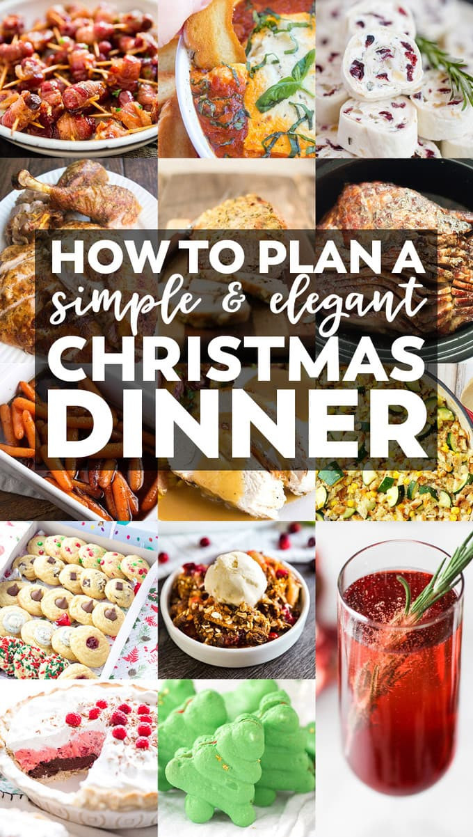 Easy Christmas Dinner
 How to Plan a Simple & Elegant Christmas Dinner Menu