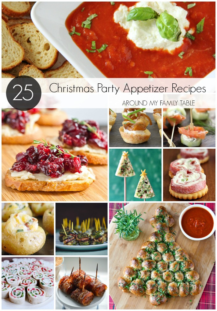 Easy Christmas Party Appetizers
 Christmas Party Appetizer Recipes Around My Family Table