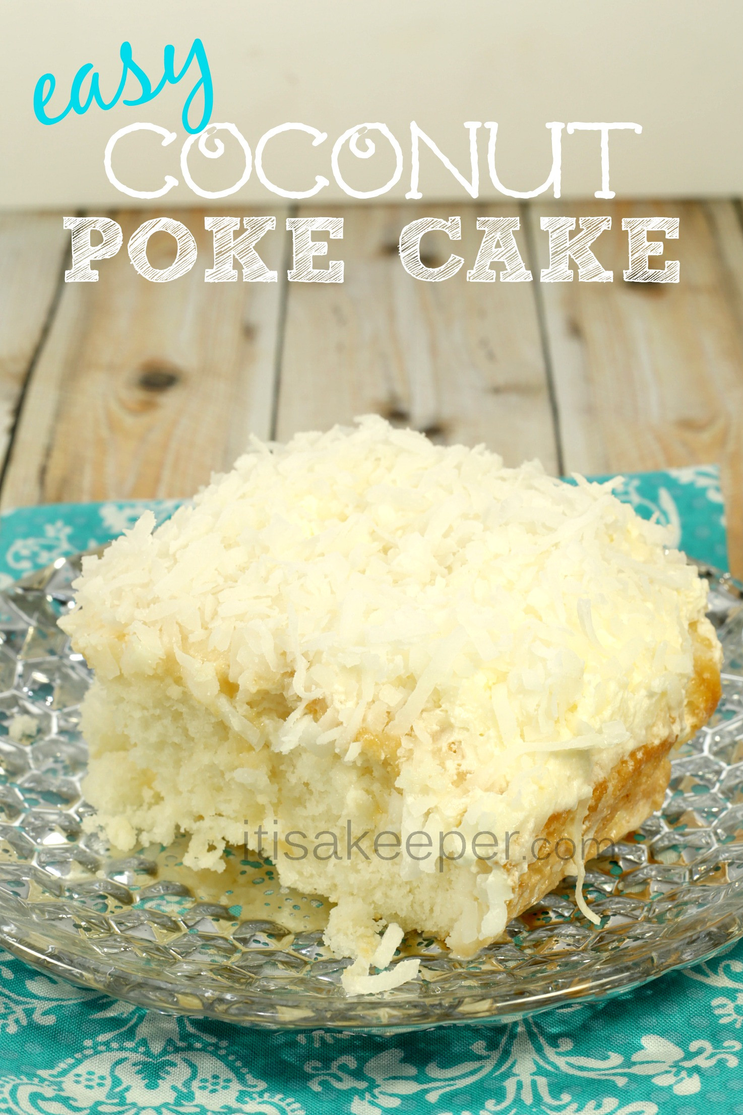 Easy Coconut Dessert Recipes
 Easy Dessert Recipes Coconut Poke Cake It s a Keeper