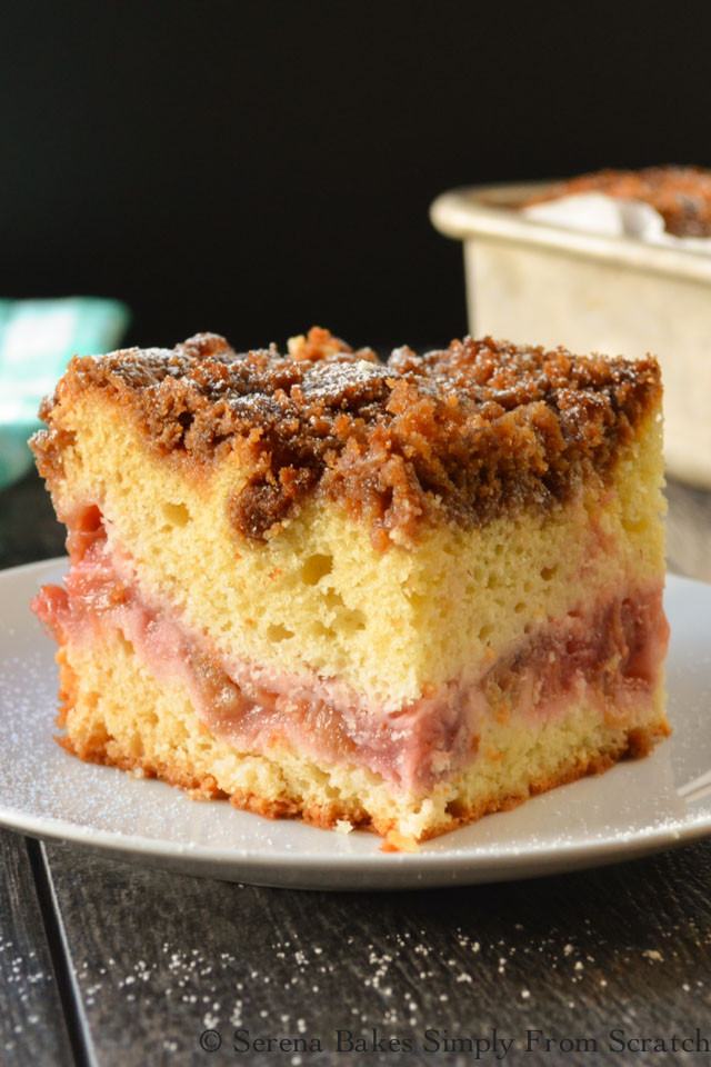 Easy Coffee Cake Recipe From Scratch
 Strawberry Rhubarb Coffeecake