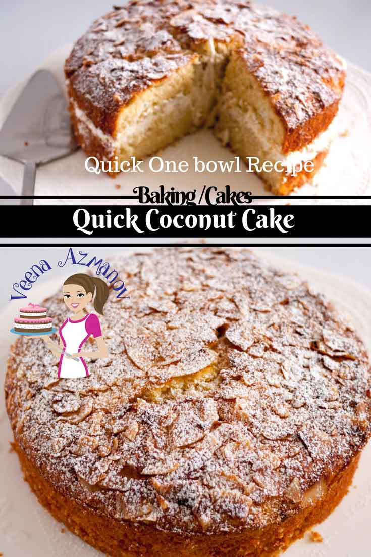 Easy Coffee Cake Recipe From Scratch
 Coconut Cake Recipe Desiccated Coconut Cake Veena Azmanov