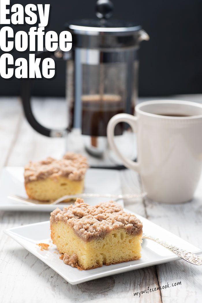 Easy Coffee Cake Recipe
 Easy Coffee Cake Recipe Easy Tasty and Freezable
