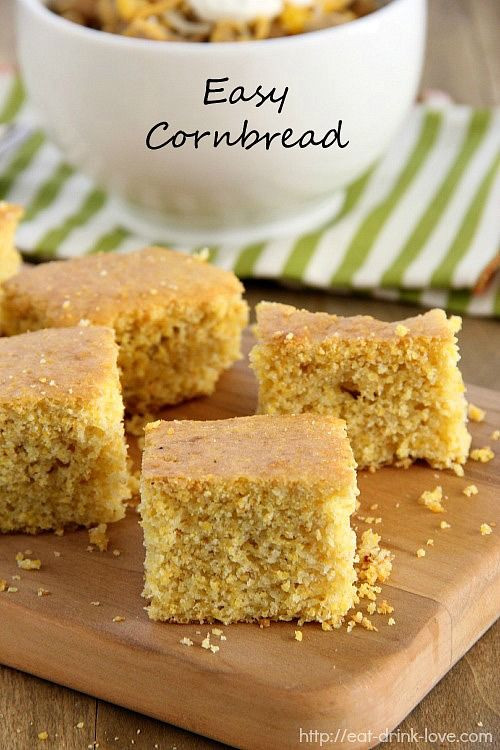 Easy Corn Bread
 Easy Cornbread Recipe — Dishmaps