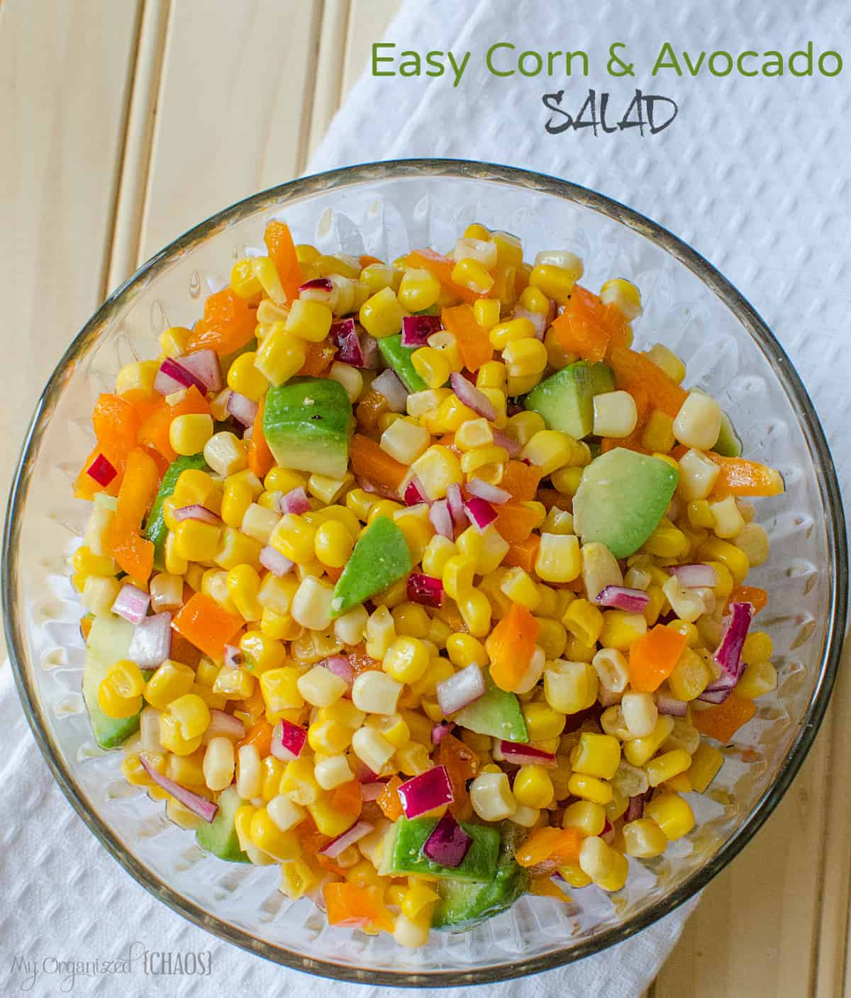 Easy Corn Salad Recipe
 Easy Corn and Avocado Salad