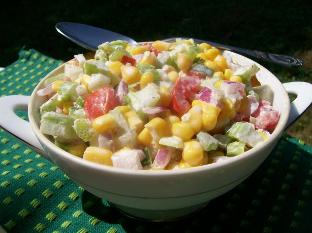 Easy Corn Salad Recipe
 Easy Corn Salad Recipe Food