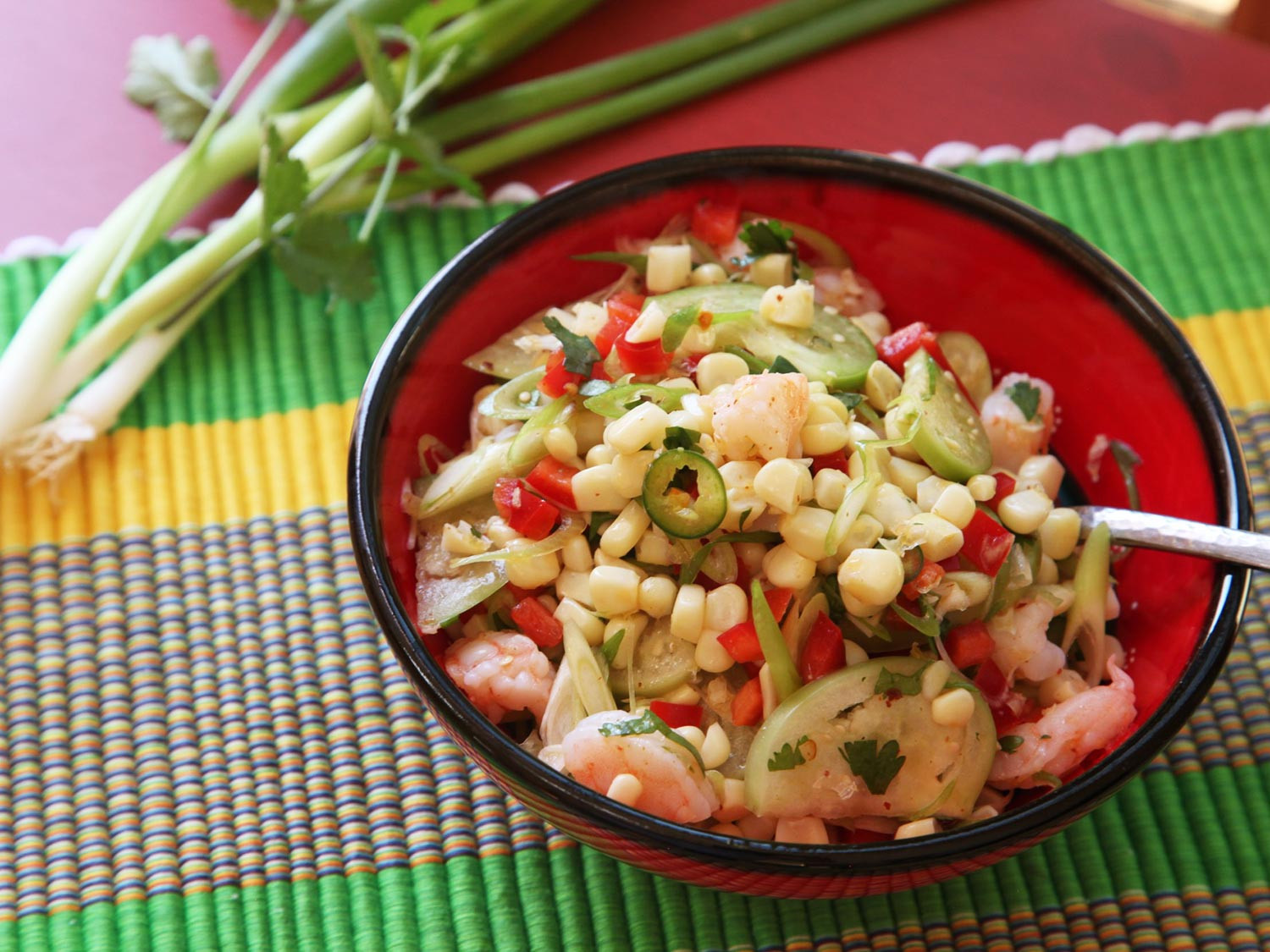 Easy Corn Salad Recipe
 Quick and Easy Shrimp Corn and Tomatillo Salad Recipe