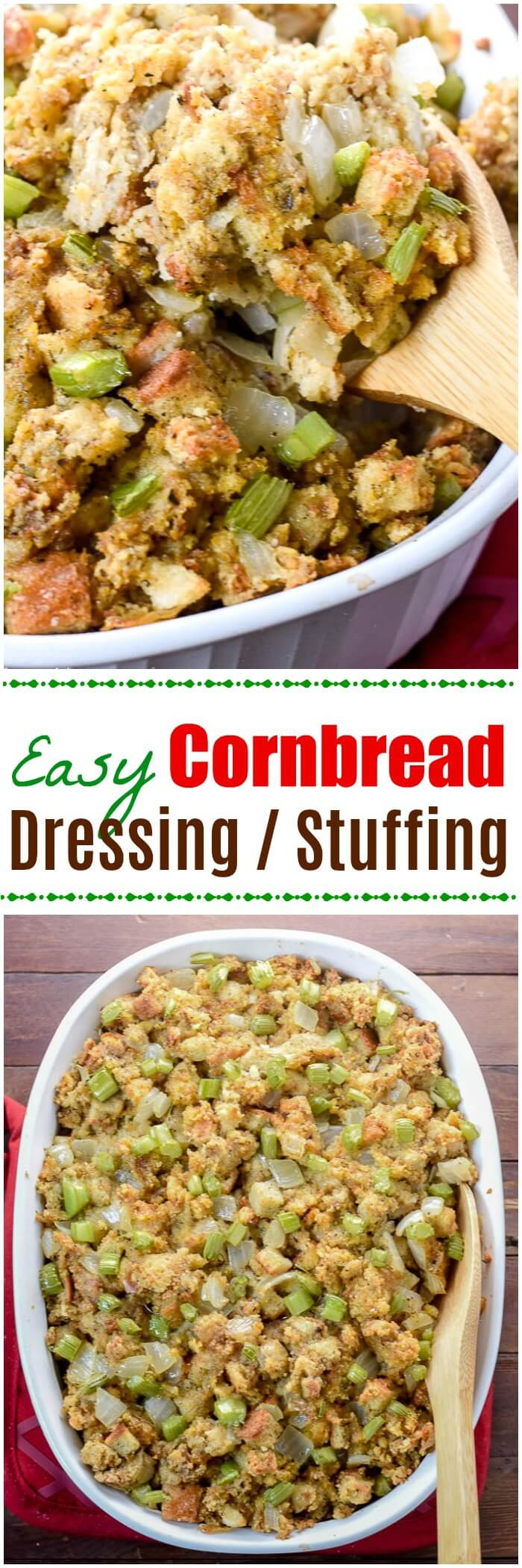 Easy Cornbread Dressing
 Easy Cornbread Dressing Flavor Mosaic