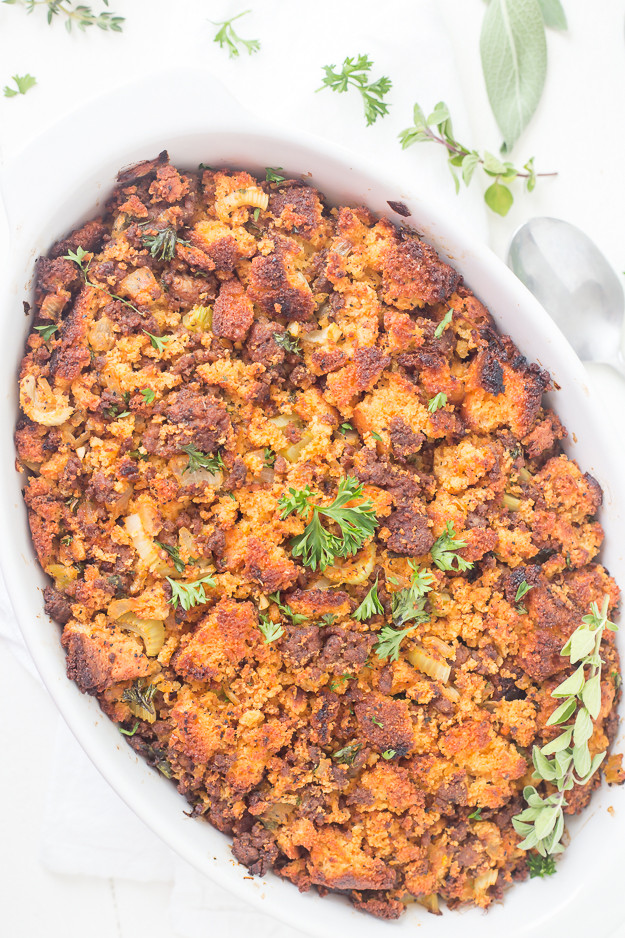 Easy Cornbread Dressing
 Easy Chorizo Cornbread Dressing Stuffing Gal on a Mission