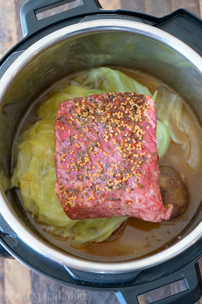 Easy Corned Beef And Cabbage
 Easy Instant Pot Corned Beef and Cabbage Recipe Video