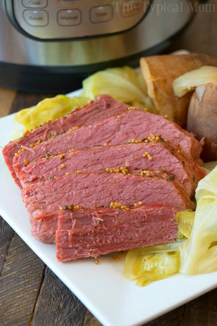 Easy Corned Beef And Cabbage
 Easy Instant Pot Corned Beef and Cabbage Recipe Video