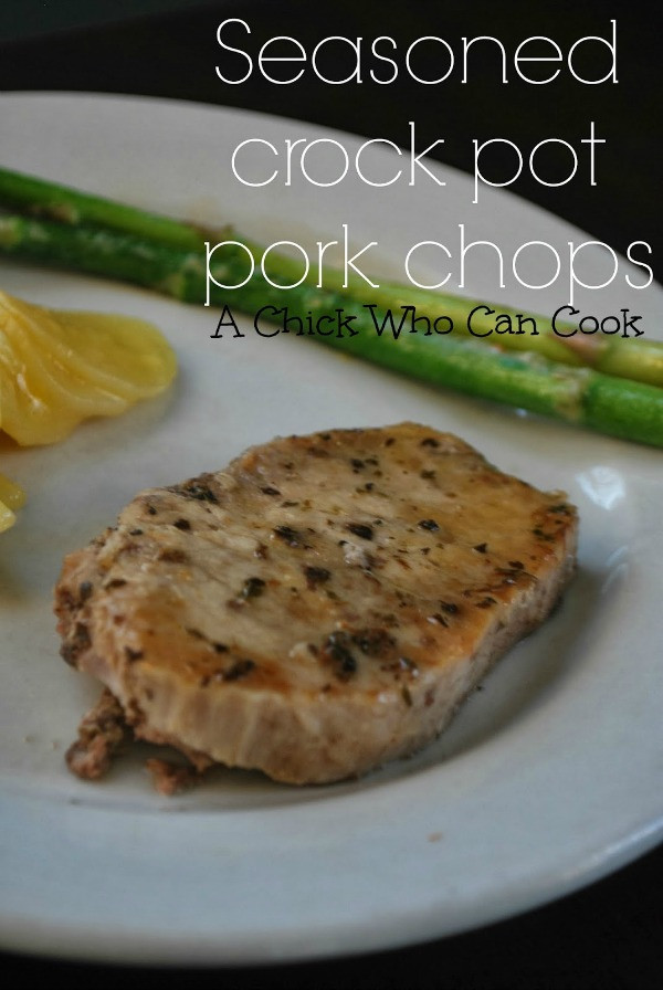 Easy Crock Pot Pork Chops
 Seasoned Crock Pot Pork Chops STL Cooks