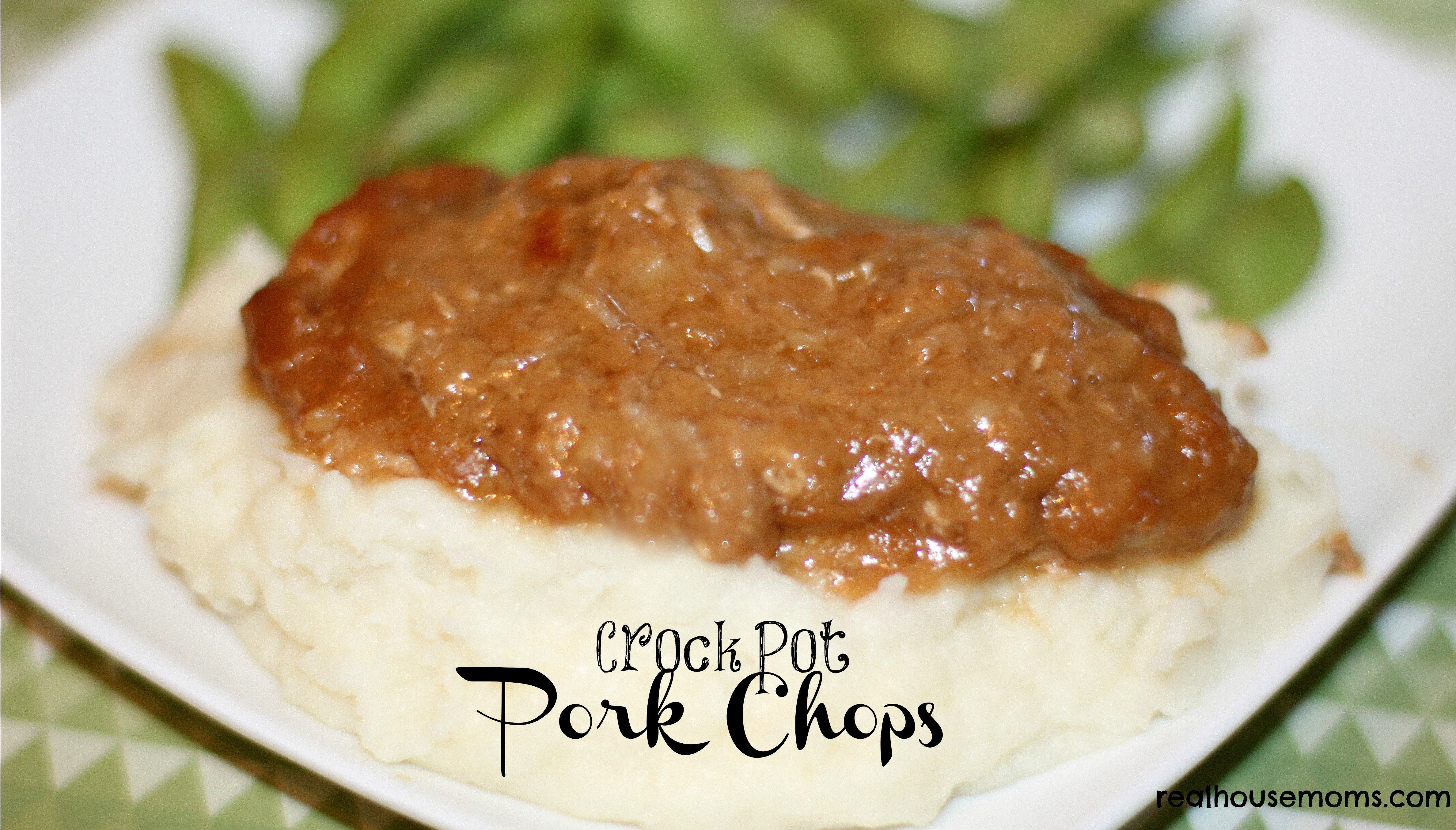 Easy Crock Pot Pork Chops
 Crock Pot Pork Chops