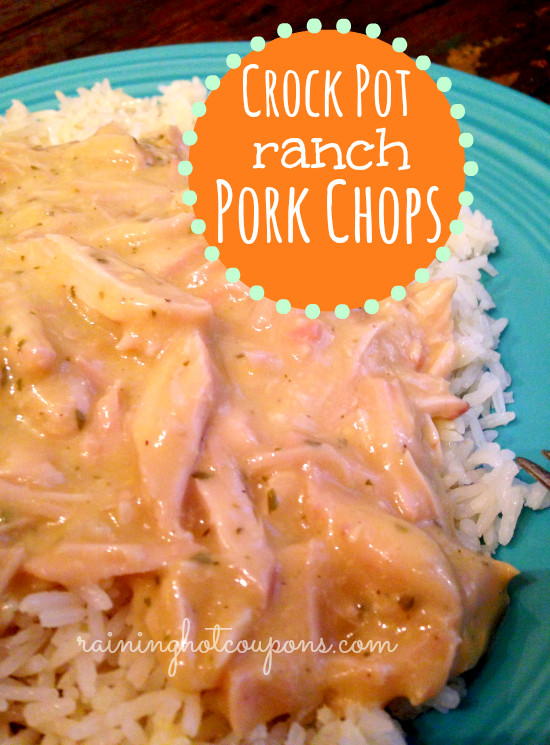 Easy Crock Pot Pork Chops
 Crock Pot Ranch Pork Chops ly 3 Ingre nts