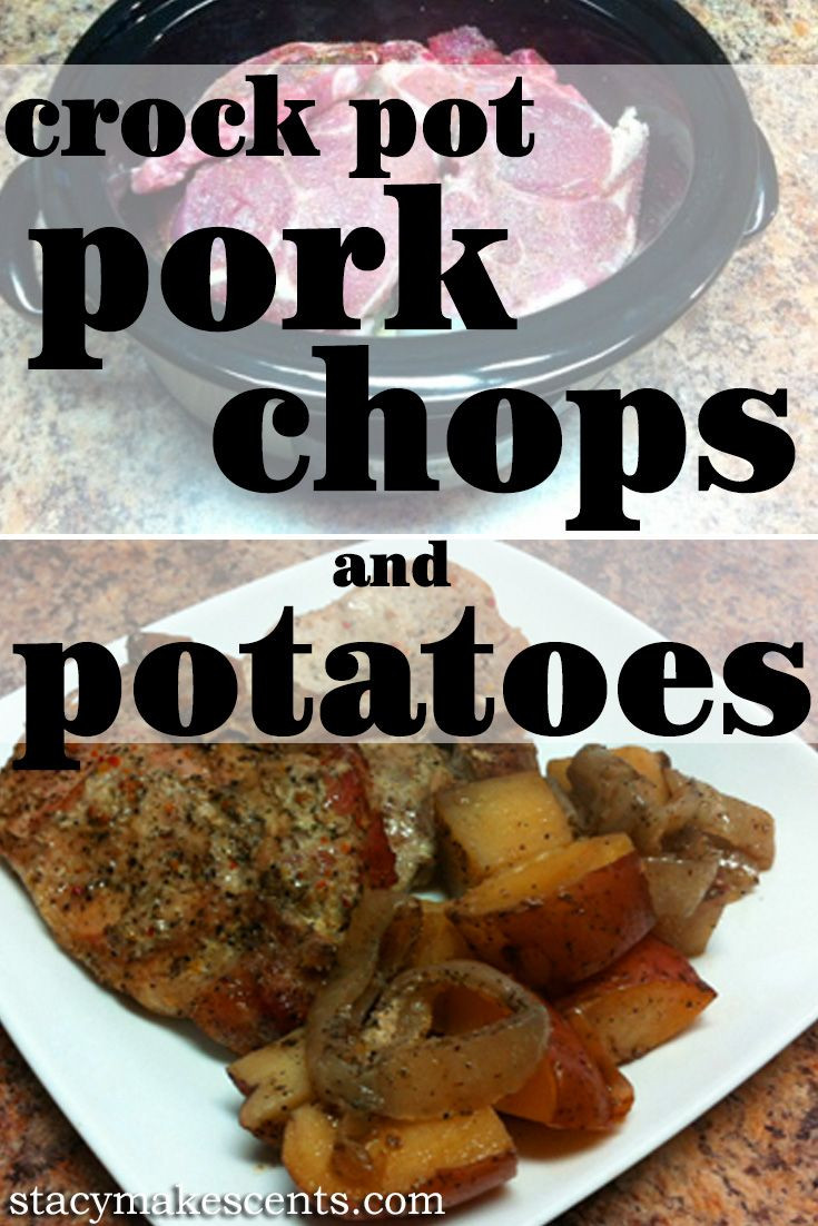 Easy Crock Pot Pork Chops
 Crock Pot Pork Chops and Potatoes from Get Crocking