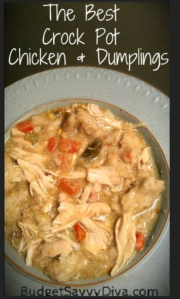 Easy Crockpot Chicken And Dumplings
 The Best Crock Pot Chicken and Dumplings Recipe