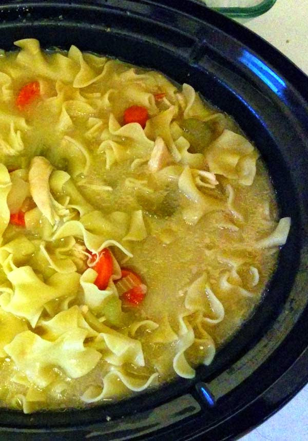 Easy Crockpot Chicken Noodle Soup
 Easy Crock pot Chicken Noodle Soup Recipe Food Fun and