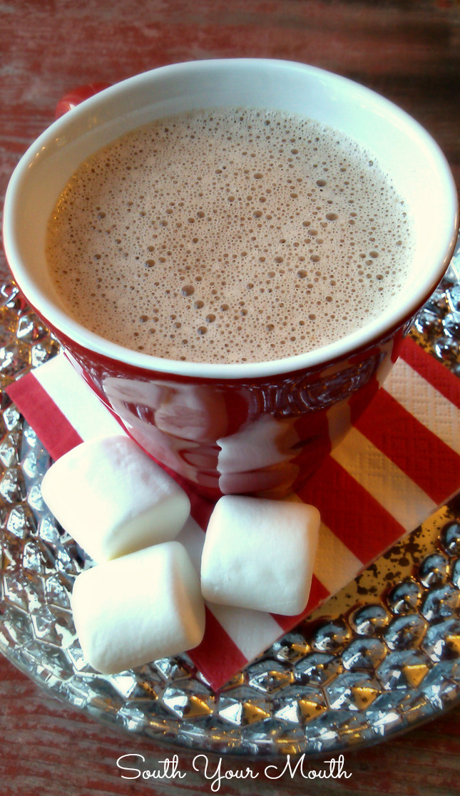 Easy Crockpot Hot Chocolate With Cocoa Powder
 South Your Mouth Crock Pot Hot Cocoa