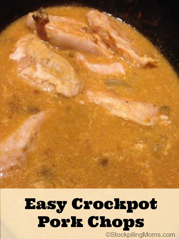 Easy Crockpot Pork Chops
 Easy Crockpot Pork Chops