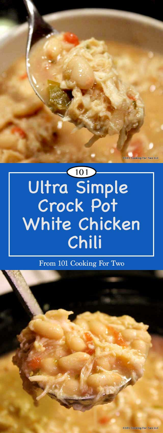 Easy Crockpot White Chicken Chili
 Ultra Simple Crock Pot White Chicken Chili