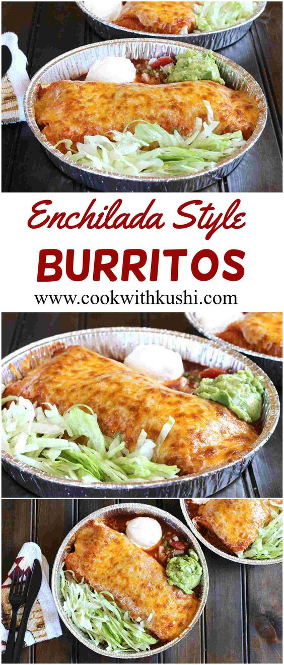 Easy Delicious Dinner Recipes
 Enchilada Style Burritos is an easy to make and delicious