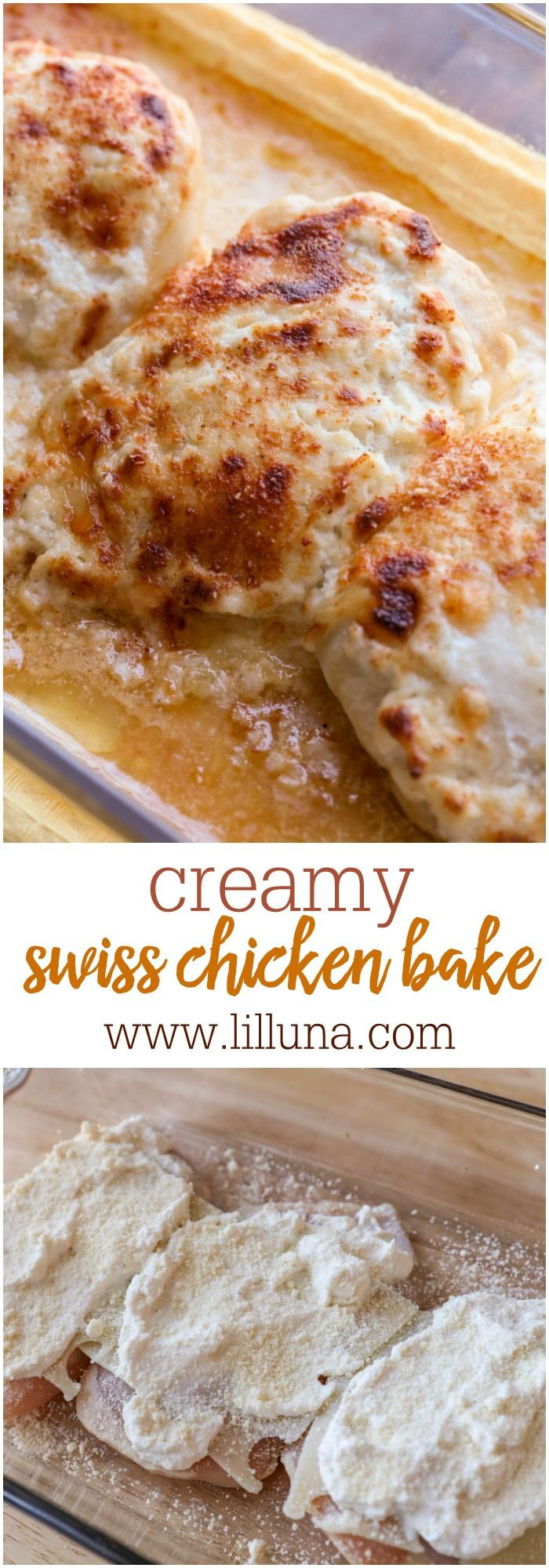 Easy Delicious Dinner Recipes
 Delicious Creamy Swiss Chicken Bake a simple and