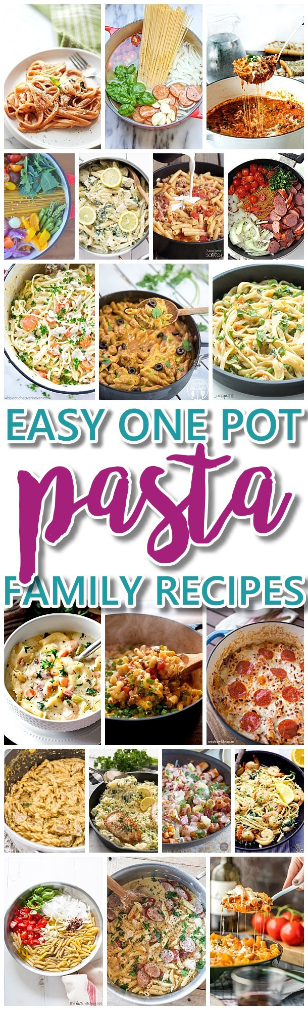 Easy Delicious Dinner Recipes
 The Best Easy e Pot Pasta Family Dinner Recipes