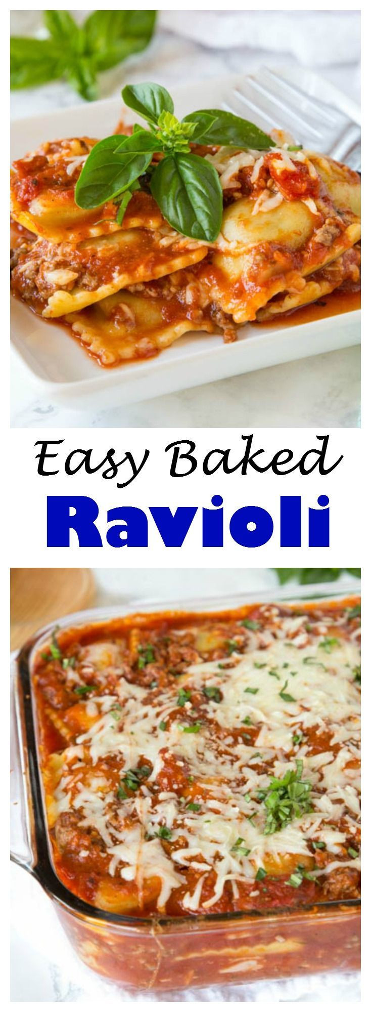 Easy Delicious Dinner Recipes
 Best 25 Baked ravioli ideas on Pinterest