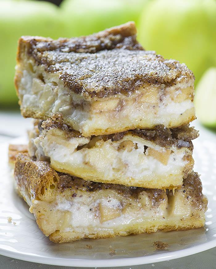 Easy Dessert Bars
 Easy Apple Cheesecake Bars OMG Chocolate Desserts