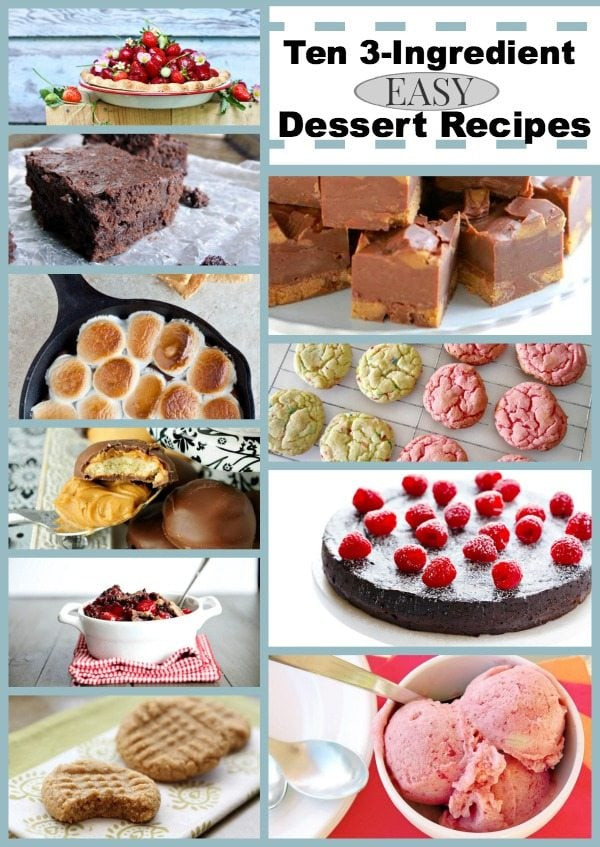 Easy Dessert Recipes With Few Ingredients
 Stuff I ve Gotta and You ve Gotta See