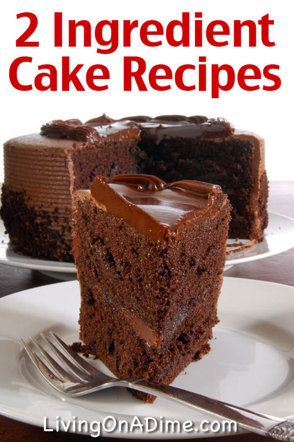 Easy Dessert Recipes With Few Ingredients
 Easy Two Ingre nt Cake Recipes