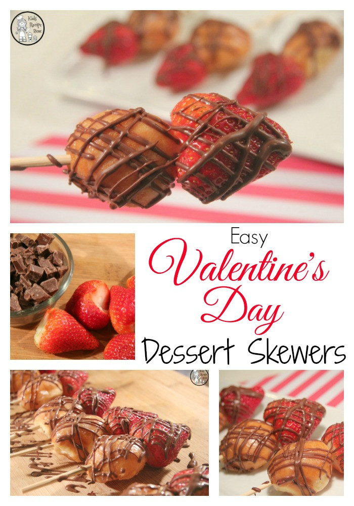 Easy Desserts For Kids
 Easy Valentine s Day Dessert Skewers Kids Recipe Box