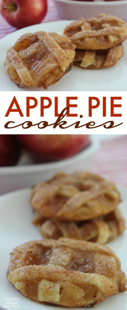 Easy Desserts Pinterest
 Apple Pie Cookies Homemade Recipe Easy desserts and Pie