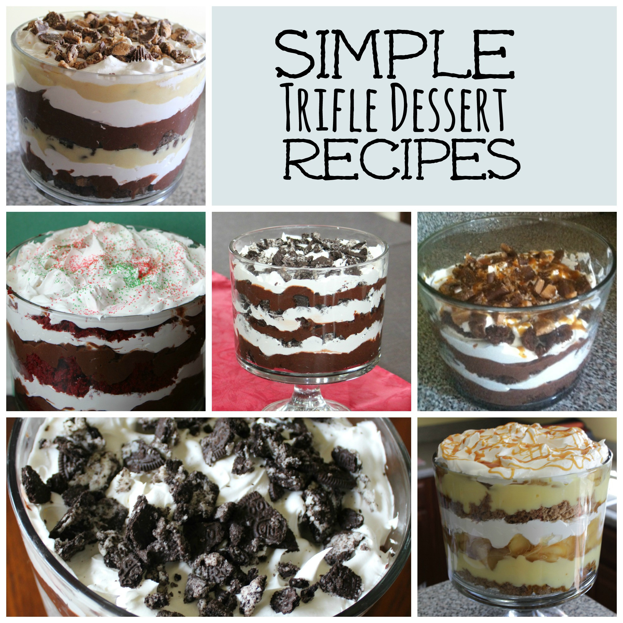 Easy Desserts Pinterest
 Simple Trifle Recipes Frugal Fanatic