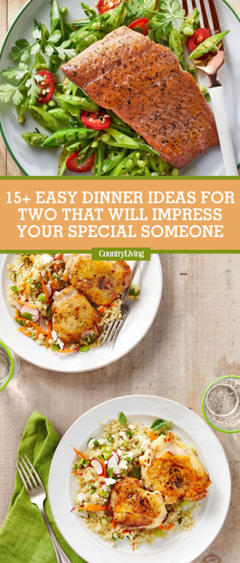 Easy Dinner For Two
 17 Easy Dinner Ideas for Two Romantic Dinner for Two Recipes