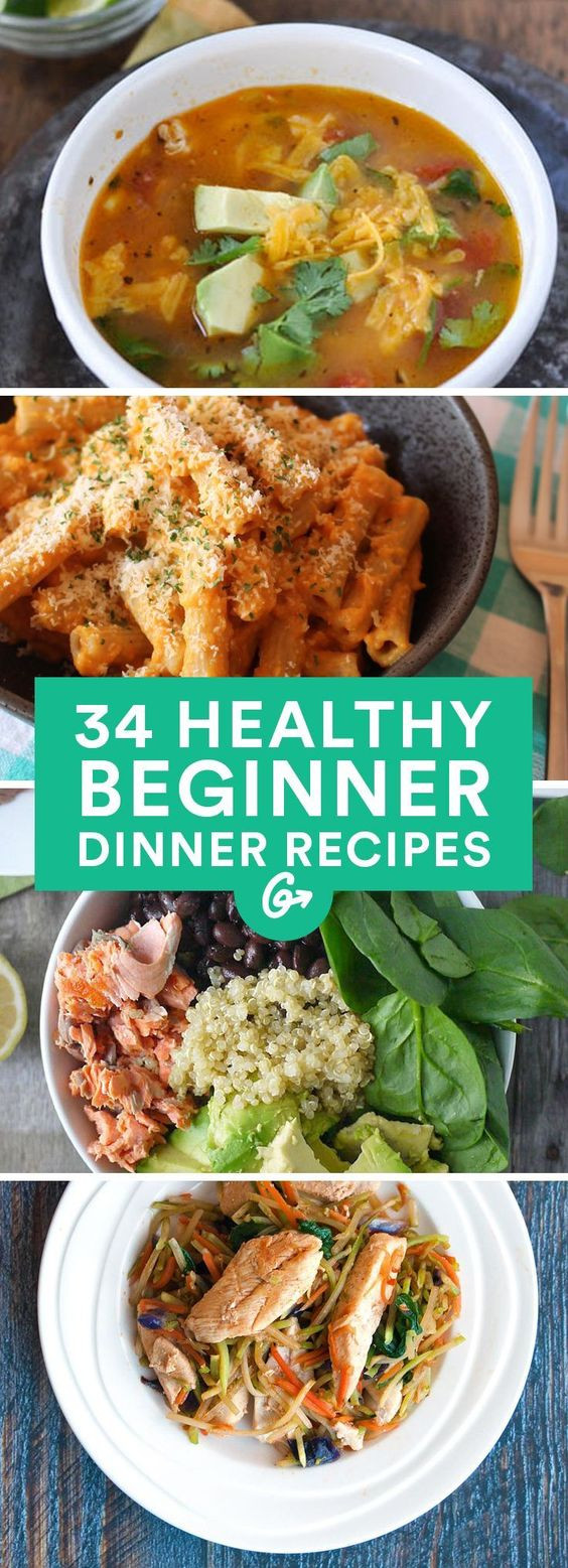 Easy Dinner Recipes For Beginners
 Eat healthy Recipes for beginners and Zero on Pinterest