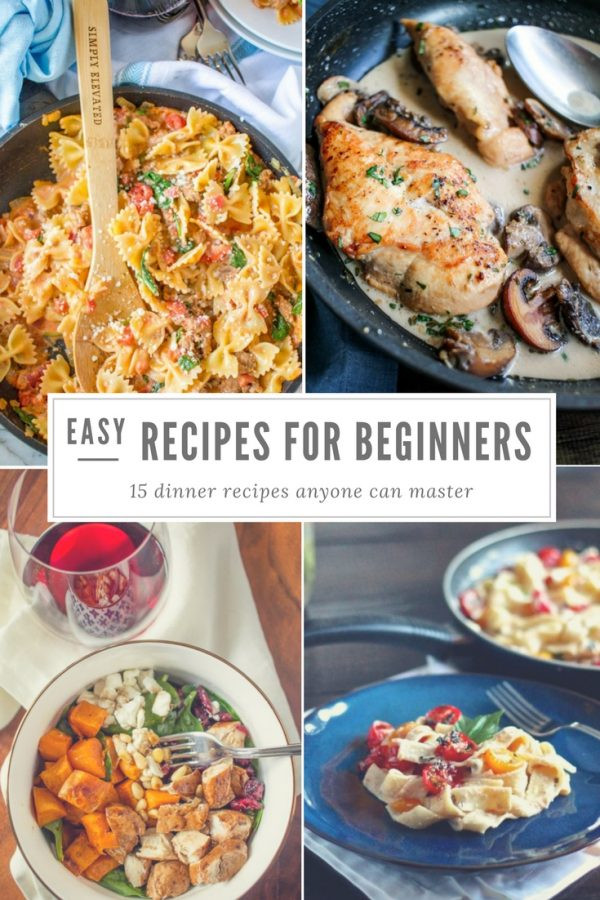Easy Dinner Recipes For Beginners
 Easy Recipes for Beginners thekittchen