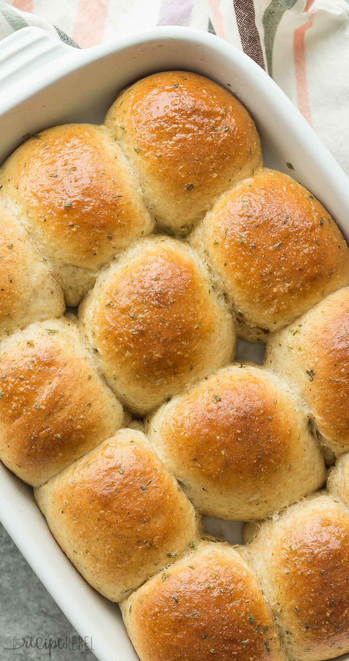 Easy Dinner Roll Recipe
 Homemade Garlic Herb Dinner Rolls Recipe VIDEO