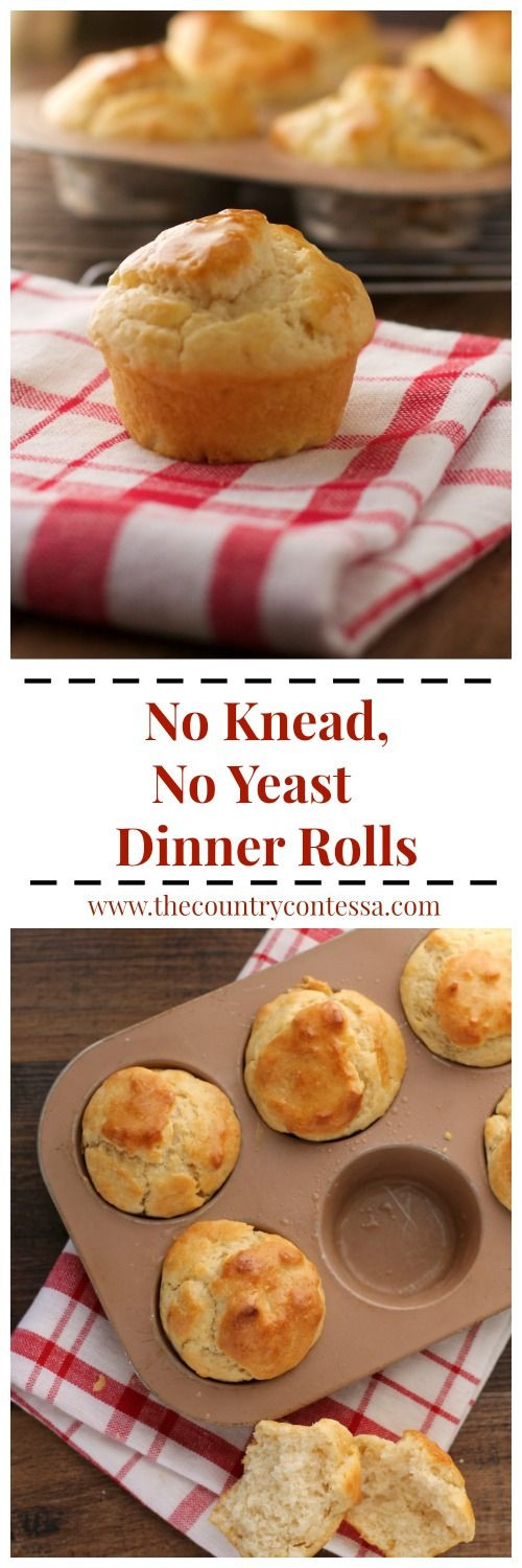 Easy Dinner Rolls No Yeast
 Best 25 No yeast dinner rolls ideas on Pinterest