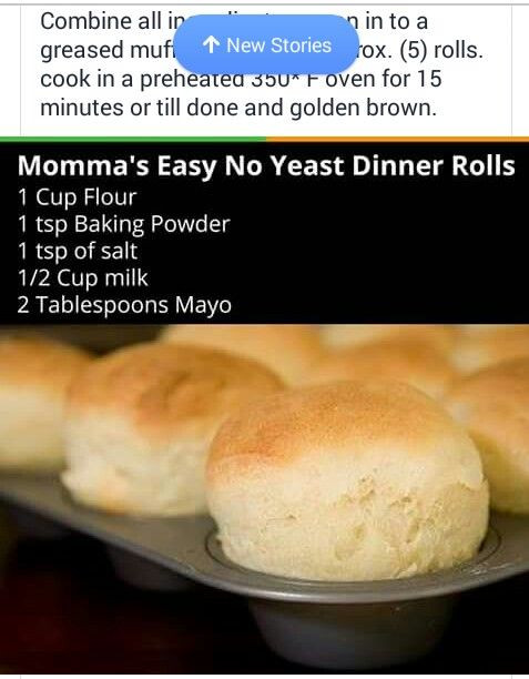 Easy Dinner Rolls No Yeast
 141 best images about Bread on Pinterest