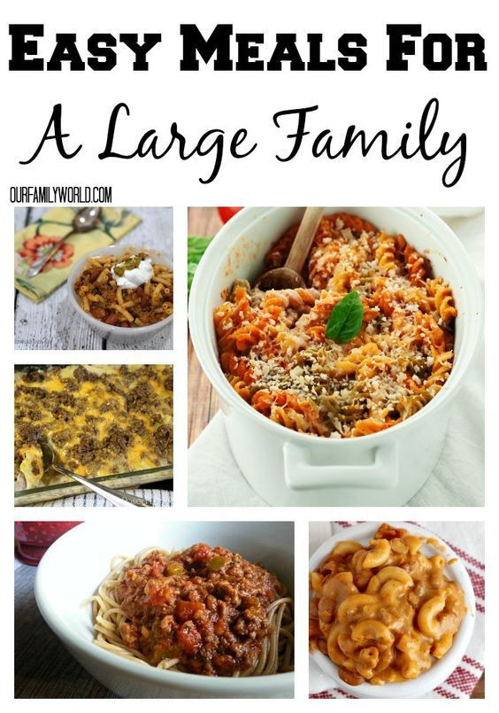 Easy Dinners Ideas For Family
 Best 25 family meals ideas on Pinterest