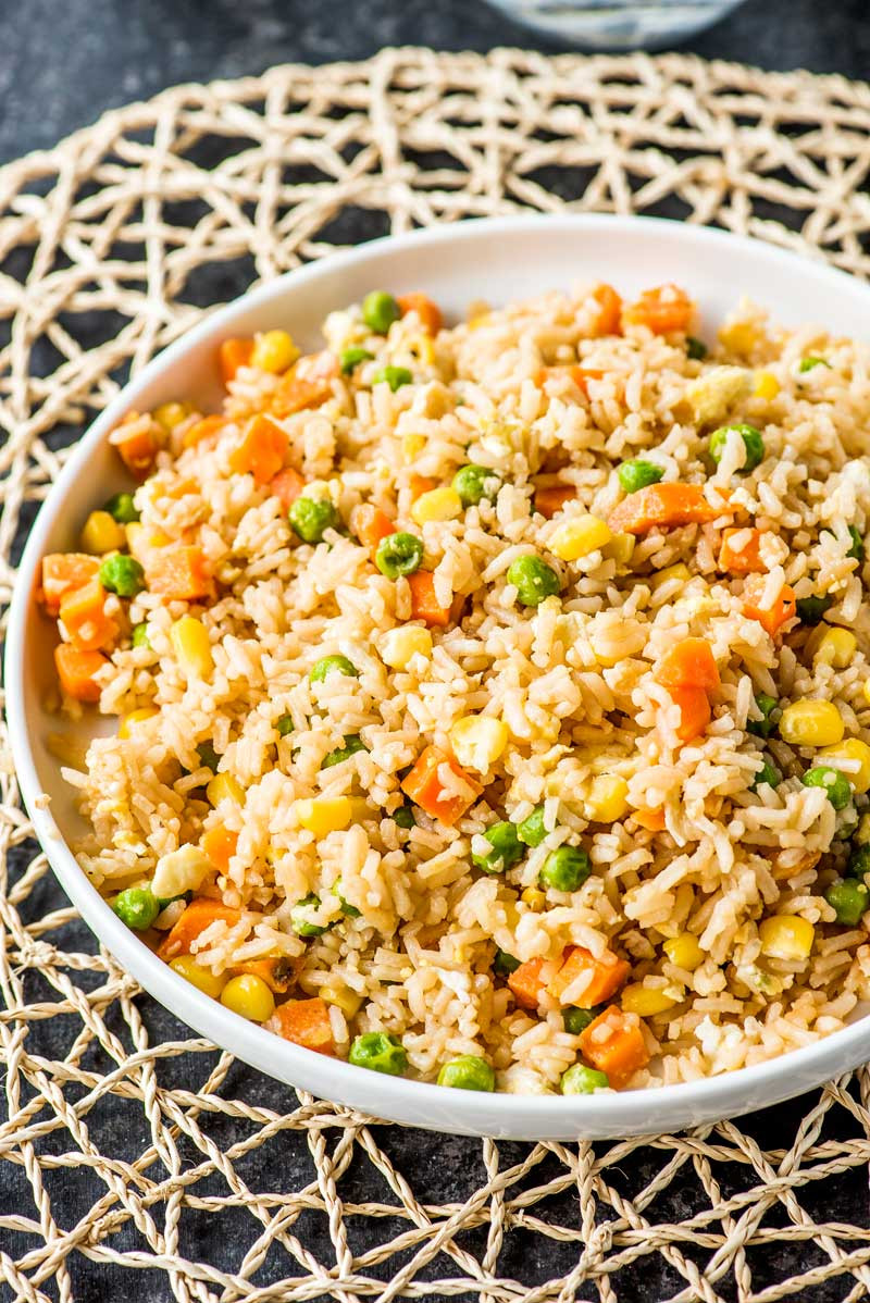 Easy Fried Rice
 10 Minute Simple Egg Fried Rice Homemade Hooplah