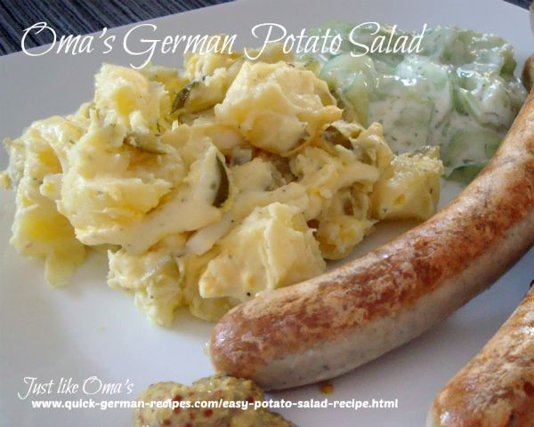 Easy German Potato Salad
 How to Cook Sausage Just like Oma