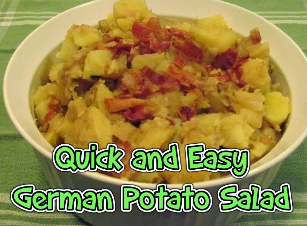Easy German Potato Salad
 Kitschy Homeschool Quick and Easy German Potato Salad